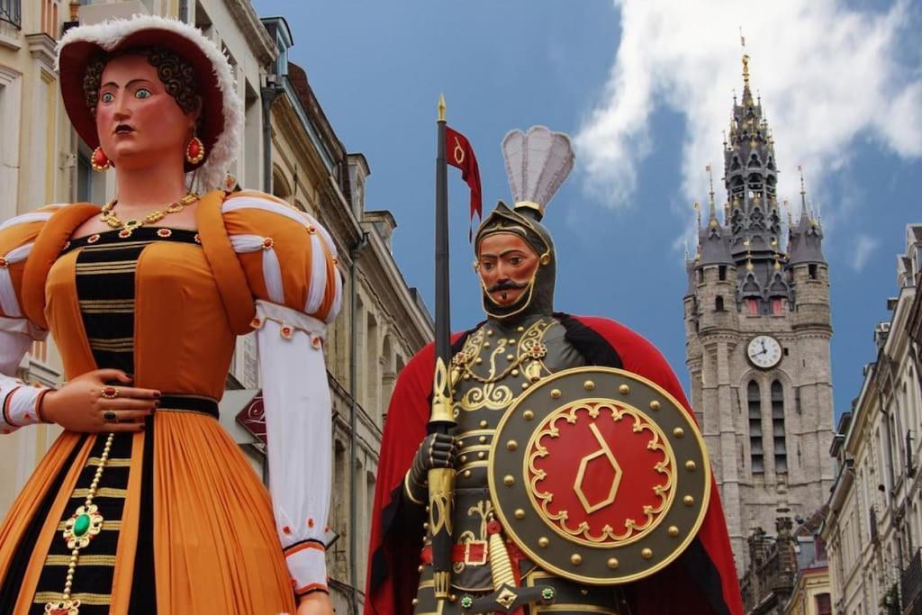 * Le Chic * Centre Ville Douai- 500M Place D'Armes ภายนอก รูปภาพ